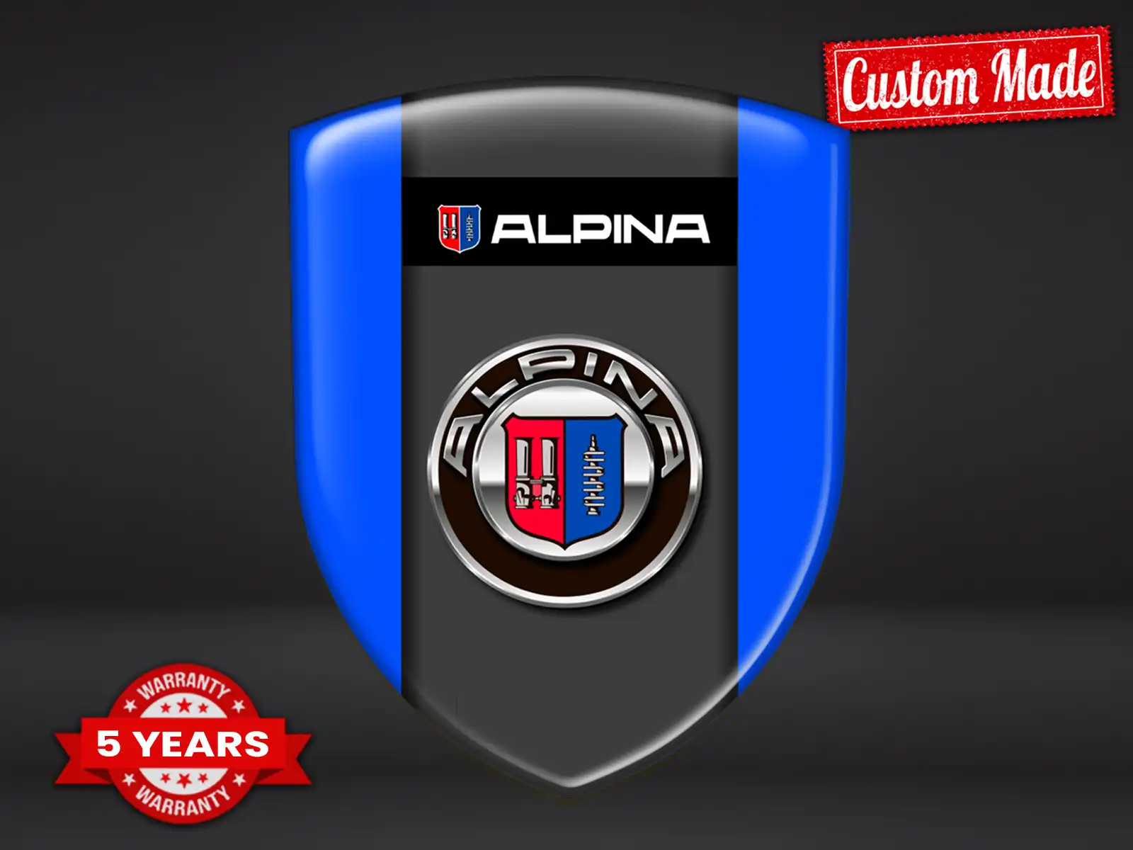 Alpina Windschutzsticker Limitiert Racing Anpassbar
